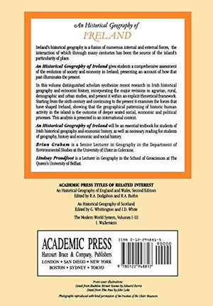 An Historical Geography of Ireland (B. J. Graham Department of Environmental Studies),Used