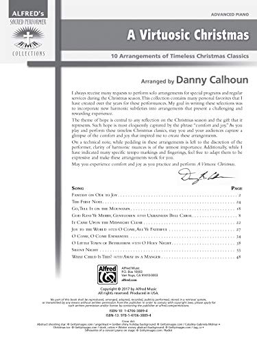 A Virtuosic Christmas: 10 Arrangements of Timeless Christmas Classics (Sacred Performer Collections),Used