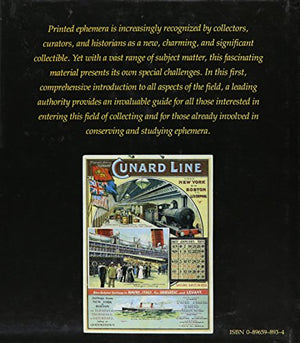 Collecting Printed Ephemera,Used