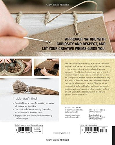 The Organic Artist: Make Your Own Paint, Paper, Pigments, Prints and More from Nature,New