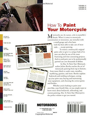 How To Paint Your Motorcycle (Motorbooks Workshop)