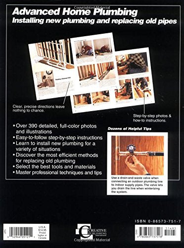 Black and Decker Advanced Home Plumbing: Hundreds of Stepbystep Photos,Used