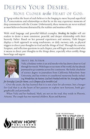 Breaking the Surface: Inviting God into the Shallows and the Depths of Your Mind,Used