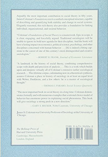 Foundations Of Social Theory