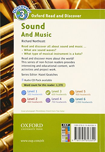 Oxford Read and Discover: Level 3: Sound and Music,Used