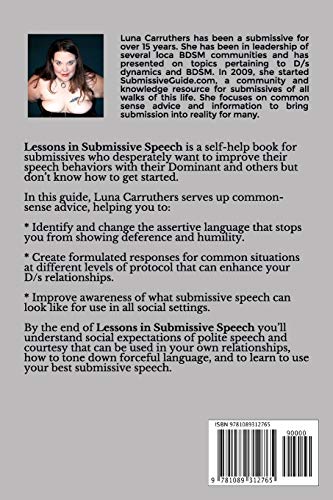 Lessons in Submissive Speech,Used
