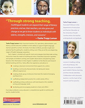 From Ideas To Words: Writing Strategies For English Language Learners,New
