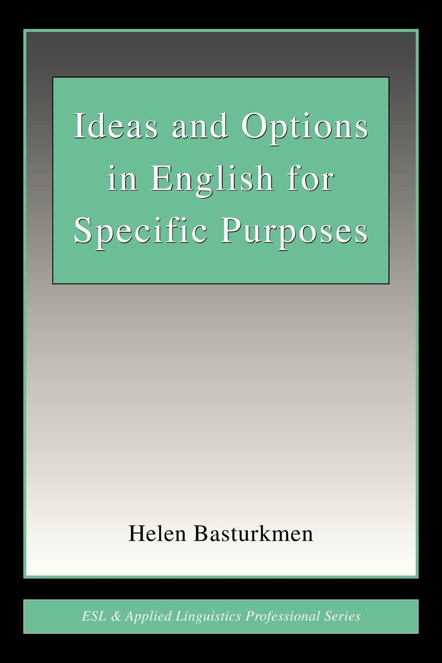 Ideas And Options In English For Specific Purposes (Esl & Applied Linguistics Professional Series),Used