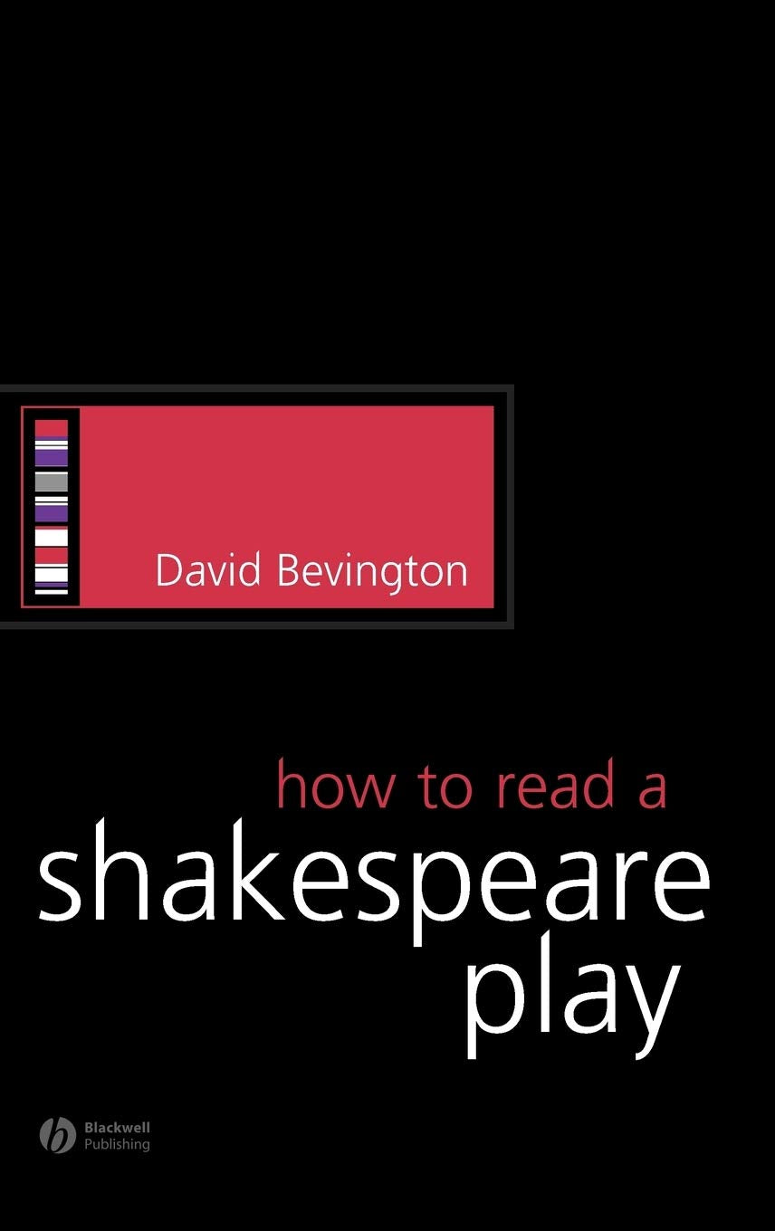 How to Read a Shakespeare Play (How to Study Literature),Used