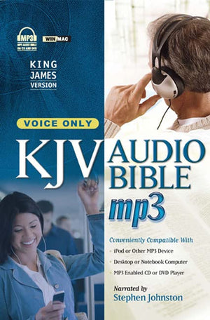 KJV Voice Only Audio Bible,Used