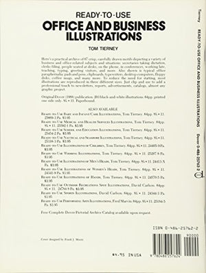 ReadytoUse Office and Business Illustrations (Dover Clip Art ReadytoUse),Used