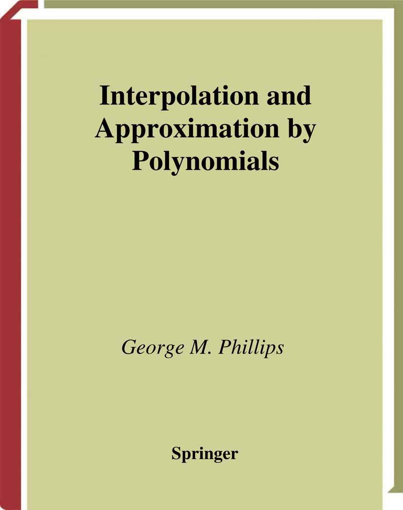 Interpolation And Approximation By Polynomials (Cms Books In Mathematics),Used