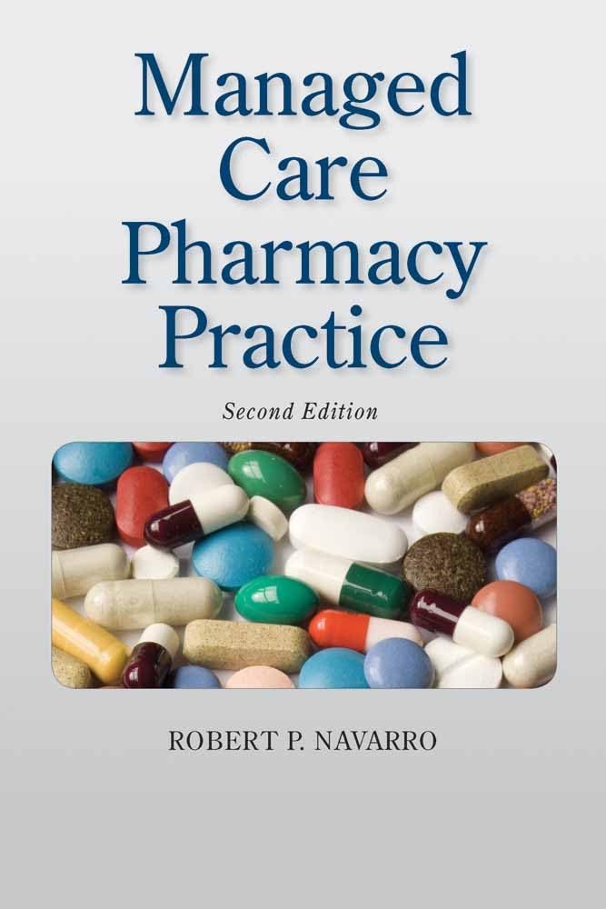 Managed Care Pharmacy Practice,Used