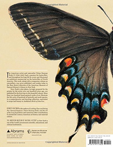 The Butterflies of North America: Titian Peale's Lost Manuscript,New