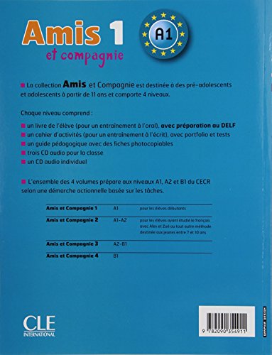 Amis et compagnie 1 cahier d'activites  de francais,New