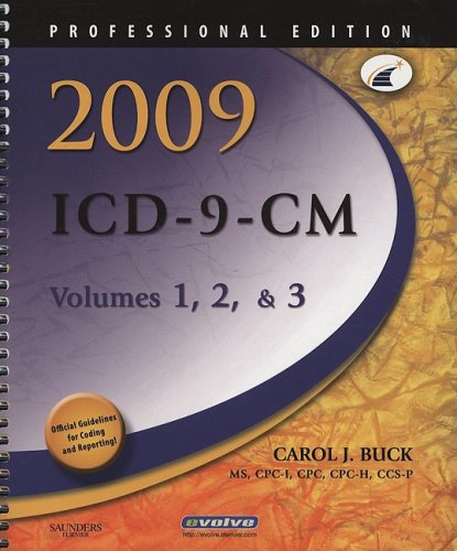 2009 ICD9CM, Professional Edition (3 Volumes),New