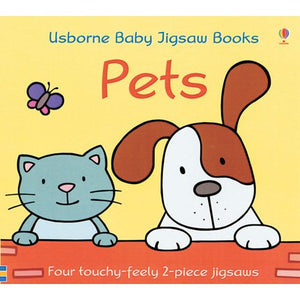 Pets Baby Jigsaw Book (Usborne Baby Jigsaw Books),New