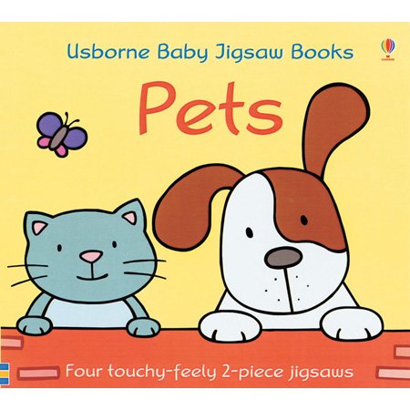 Pets Baby Jigsaw Book (Usborne Baby Jigsaw Books),New