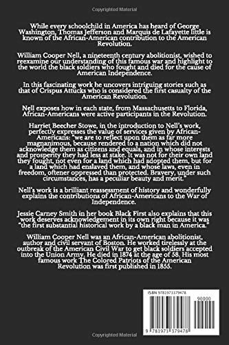 The Colored Patriots of the American Revolution,Used