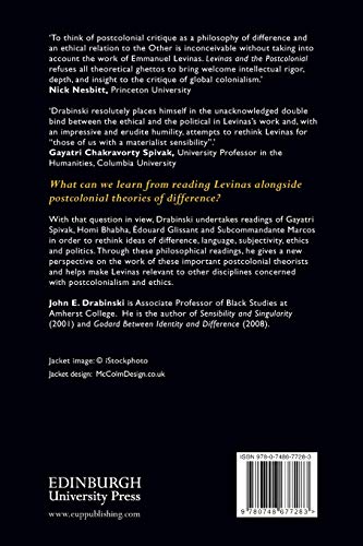 Levinas and the Postcolonial: Race, Nation, Other,Used