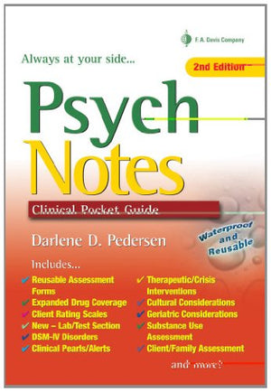 PsychNotes: Clinical Pocket Guide, 2nd Edition,Used