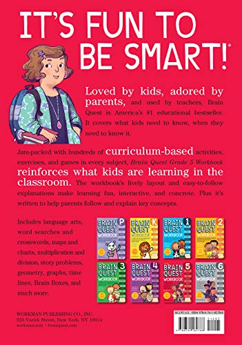 Brain Quest Workbook: Grade 5,Used