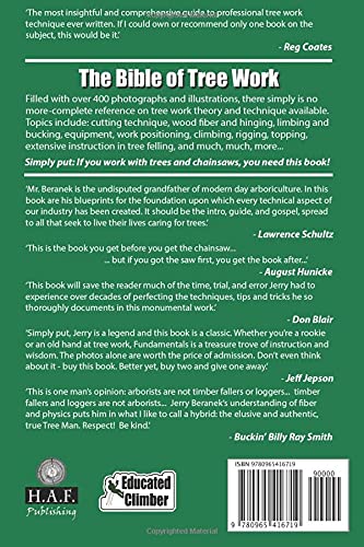 The Fundamentals Of General Tree Work: 25Th Anniversary Edition,Used