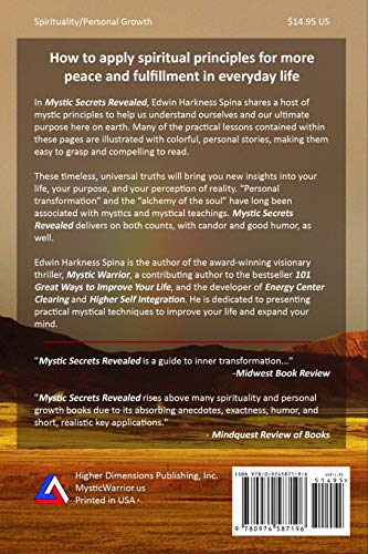Mystic Secrets Revealed: 53 Keys to Spiritual Growth and Personal Development,Used