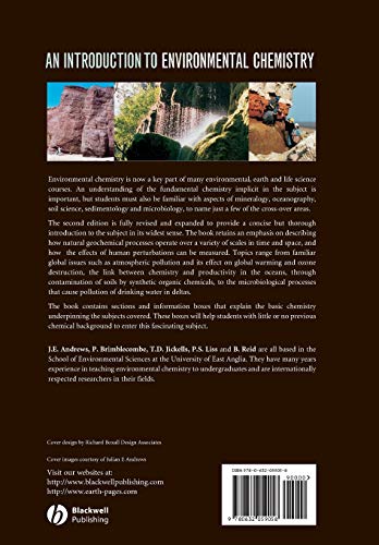 An Introduction to Environmental Chemistry,Used