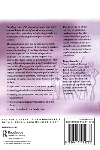 The Many Voices of Psychoanalysis (The New Library of Psychoanalysis),Used