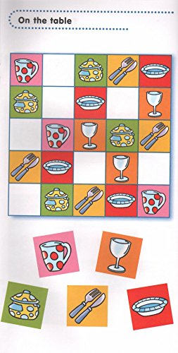 Picture Sudoku with stickers  Think, Find & Stick,Used