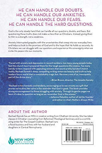 Anxiety Interrupted: Invite Gods Peace into Your Questions, Doubts, and Fears,Used