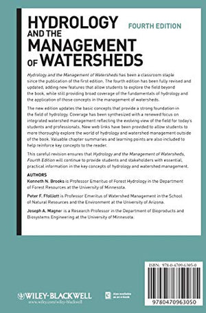 Hydrology and the Management of Watersheds,New