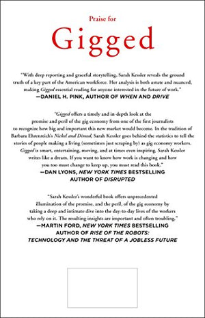 Gigged: The End of the Job and the Future of Work,Used