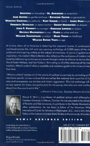 What Is a Man?: 3,000 Years of Wisdom on the Art of Manly Virtue,Used