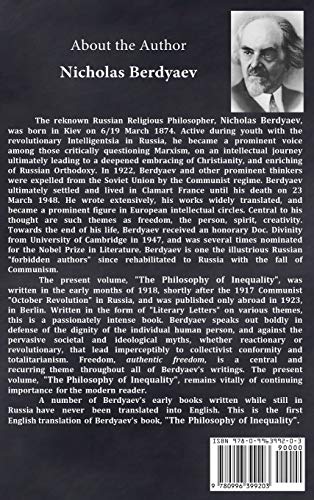The Philosophy of Inequality: Letters to my Contemners, Concerning Social Philosophy,Used