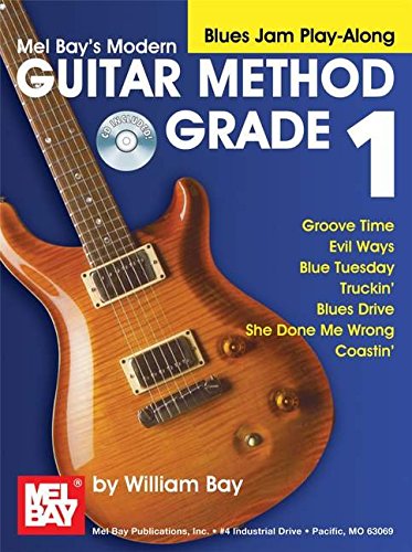 Modern Guitar Method Grade 1, Blues Jam PlayAlong (Modern Guitar Method (Mel Bay)),Used