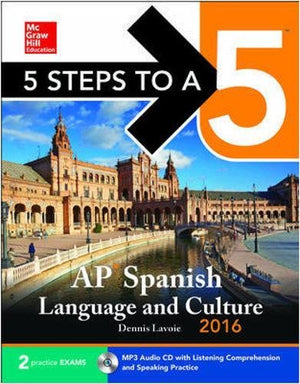 5 Steps to a 5 AP Spanish Language and Culture 2016 (5 Steps to a 5 on the Advanced Placement Examinations Series),Used
