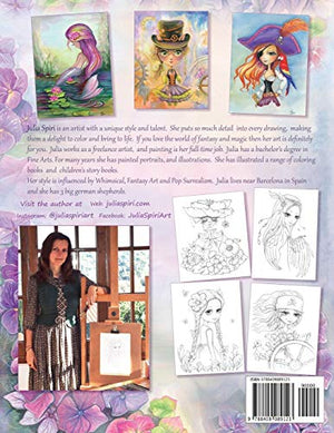 Whimsical Wonders: Coloring book,Used