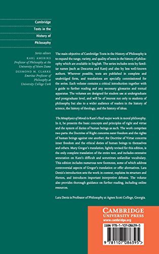 Kant: The Metaphysics of Morals (Cambridge Texts in the History of Philosophy),Used