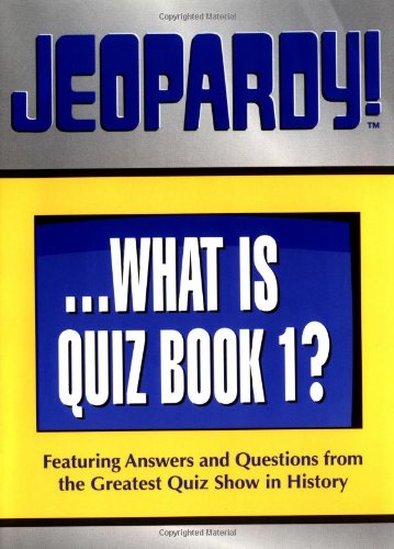Jeopardy! Quiz Book 1,New