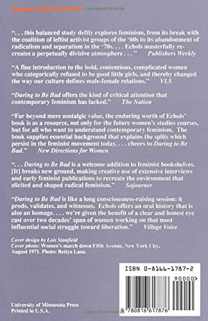Daring to Be Bad (American Culture) (Volume 3)