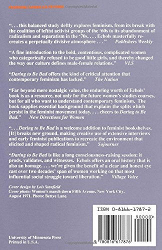 Daring to Be Bad (American Culture) (Volume 3)