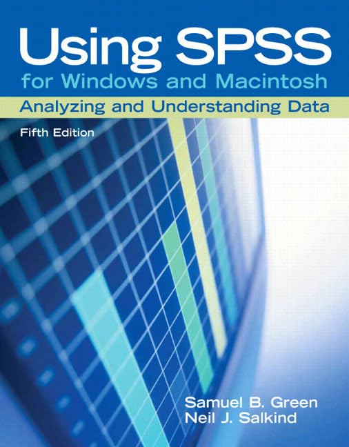 Using SPSS for Windows And Macintosh: Analyzing and Understanding Data,Used