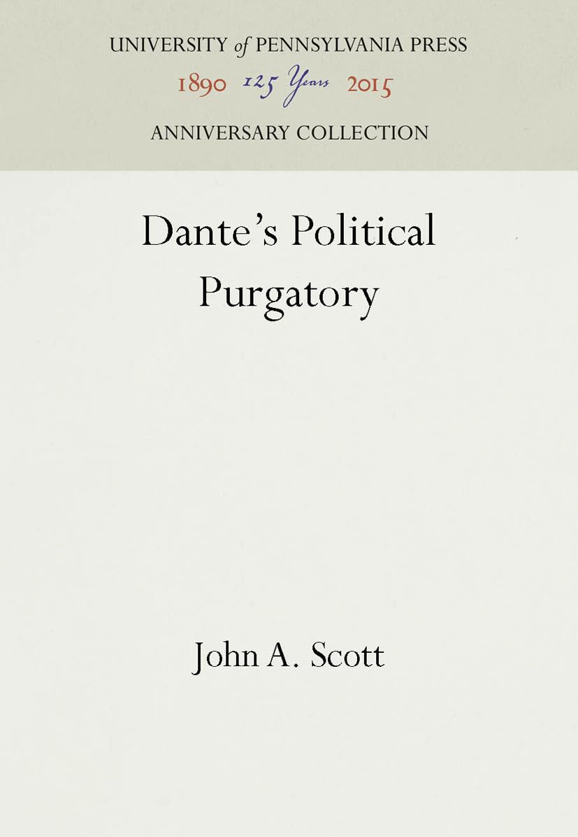 Dante'S Political Purgatory (Anniversary Collection),Used