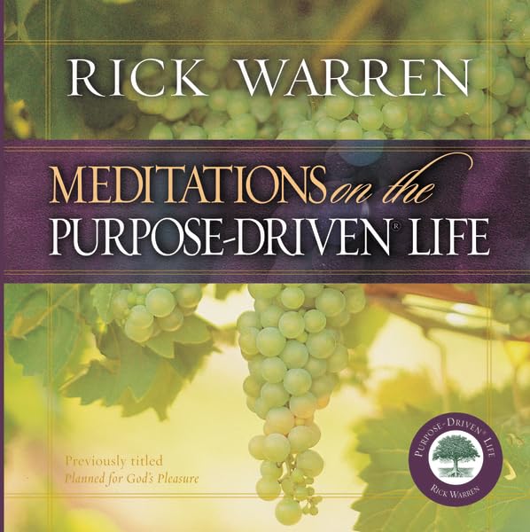Meditations on the Purpose Driven Life,Used