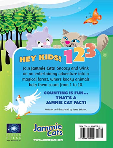 Terre Britton's Jammie Cats Count!: The Magical Forest,Used