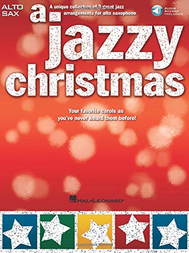 A Jazzy Christmas for Alto Sax  Book/Online Audio,Used