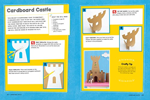 Let's Get Crafty with Cardboard and Paint: 25 creative and fun projects for kids aged 2 and up,Used