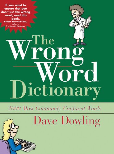 The Wrong Word Dictionary,Used